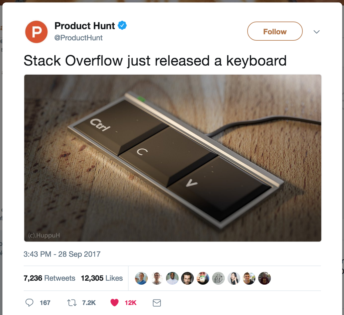 StackOverflow keyboard