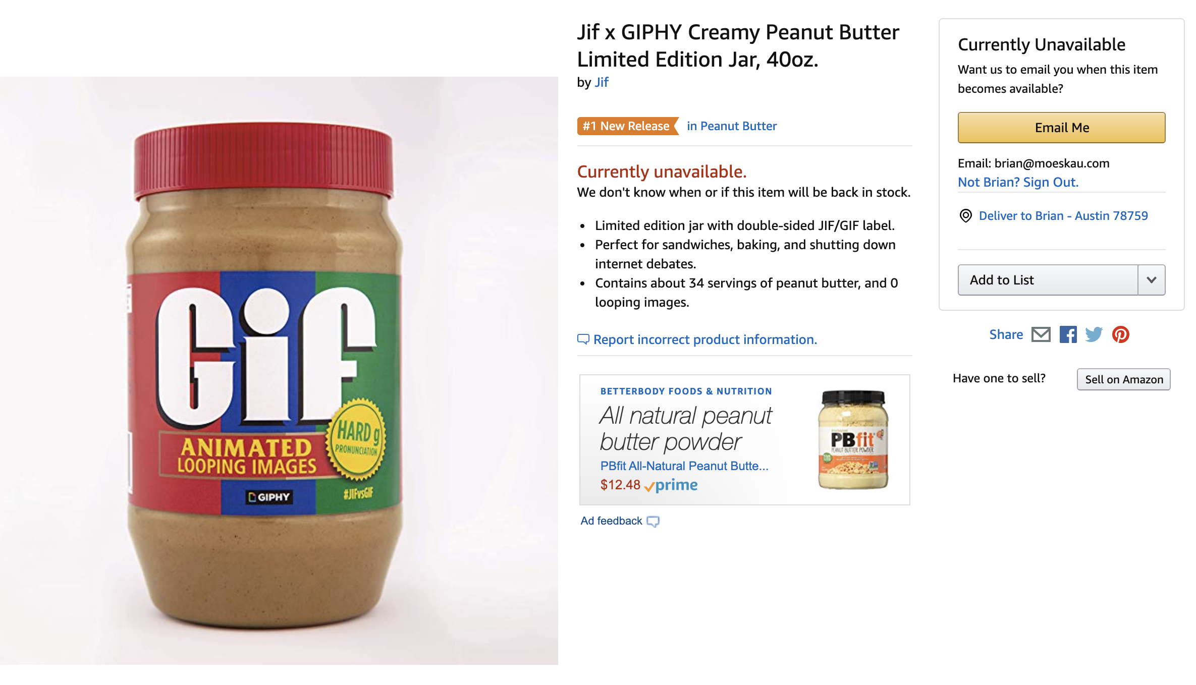 Gif peanut butter